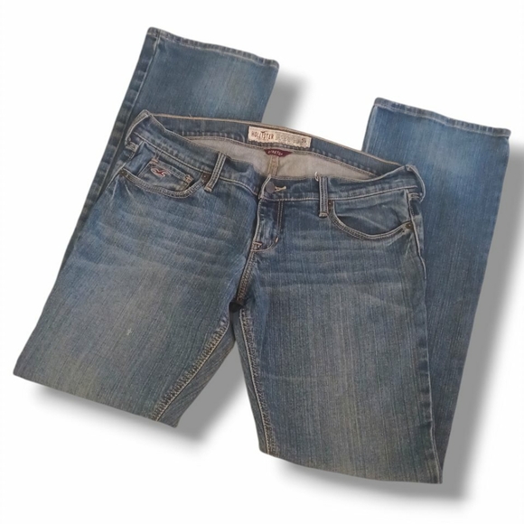 Women's Hollister boot cut jeans size 5 short pre-owned gently worn - Picture 6 of 6